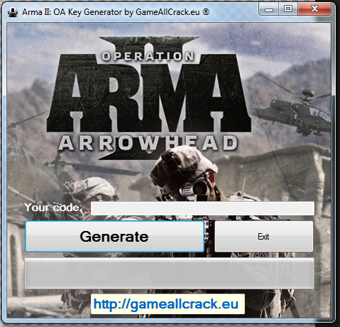 arma 2 operation arrowhead cd key crack